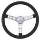 Grant GR831 13.5" Classic Series Steering Wheel Chrome 3 Spoke Black Vinyl Grip