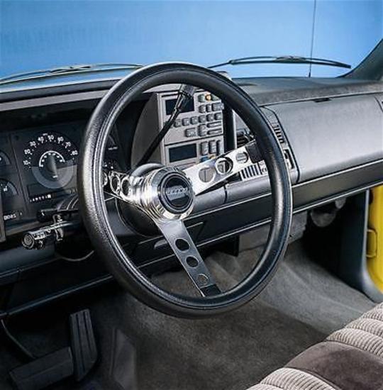 Grant GR838 Classic Series Steering Wheel 13.5" Chrome 3 Spoke Black Vinyl Grip