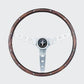 Grant GR966 Classic Nostalgia 15" Mustang Steering Wheel S/S 3 Spoke/Hardwood