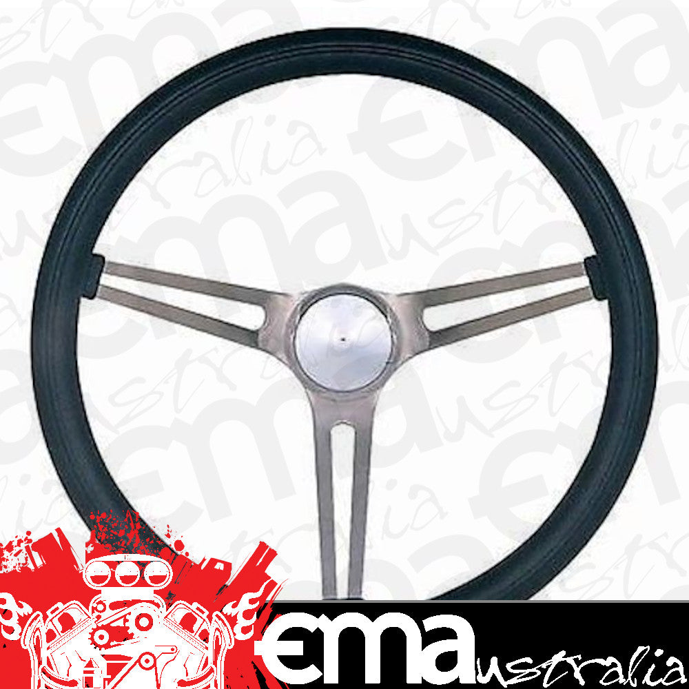 Grant GR969 15" Classic GM Steering Wheel S/S Spoke Black Vinyl Grip