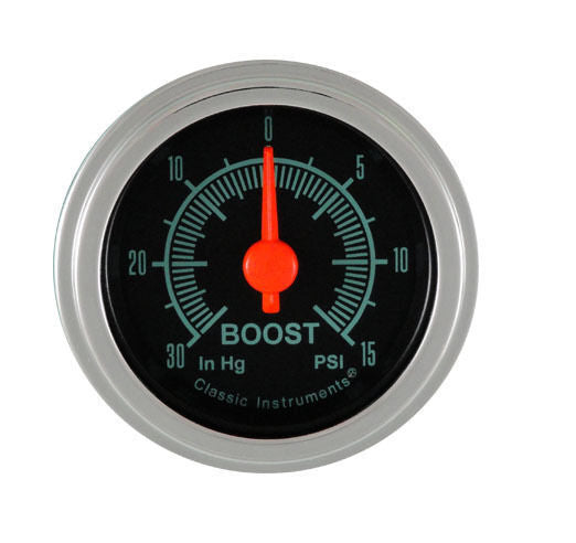 Classic Instruments GS08SLF G-Stock - Boost Gauge 2-1/8"