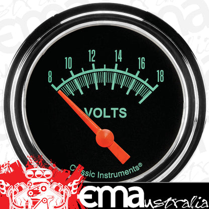 Classic Instruments GS230SLF G-Stock 2 5/8" Volt, Short Sweep