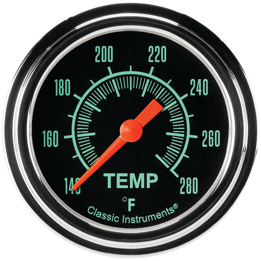 Classic Instruments GS326SLF G-Stock - Water Temp Gauge Full Sweep 2-5/8"