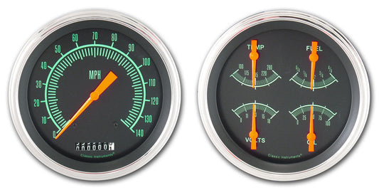 Classic Instruments GS52SLF G-Stock 4 - 5/8" Speedo & Quad
