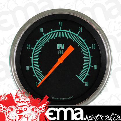 Classic Instruments GS71SLF G-Stock - Tachometer 8K RPM 4-5/8"