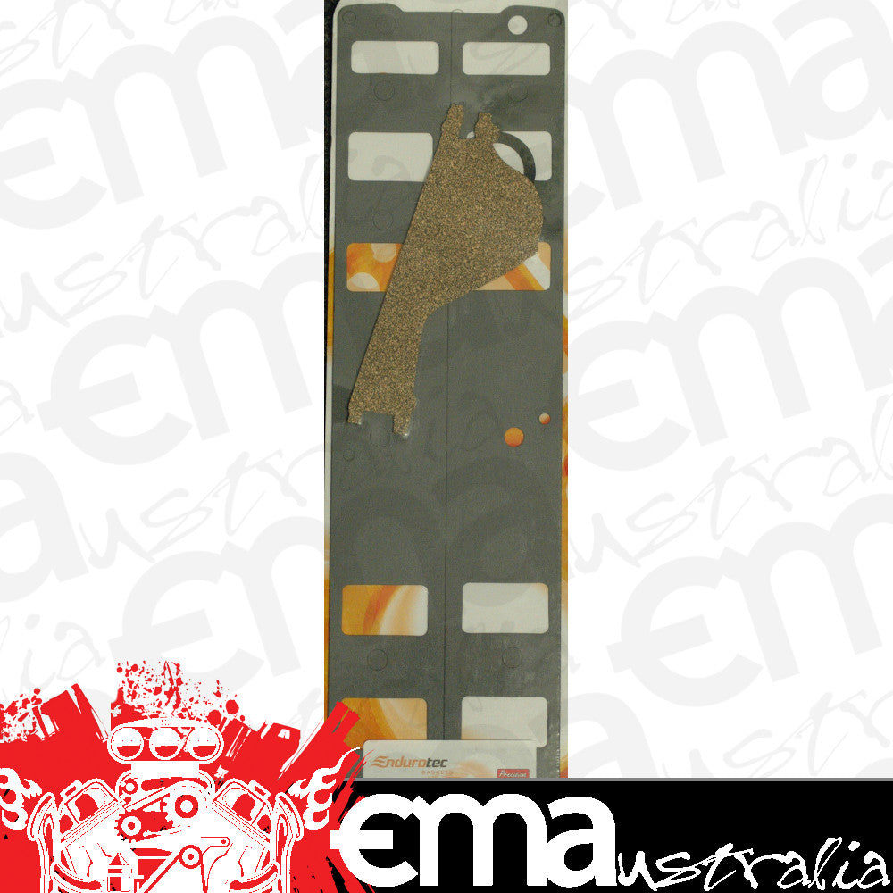 Endurotec GSHA265E Endurotec Inlet Manifold Gasket Set Holden V8 Red Up To 6/1976