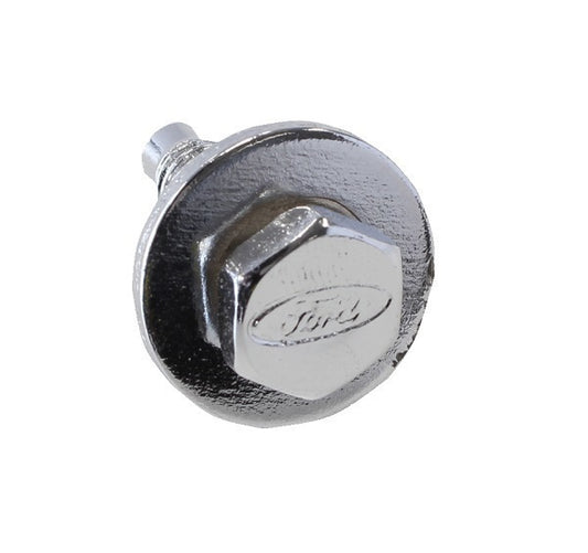 Gardner Westcott GW11-55669-P7 Chrome Hex Body Bolts 1/4" x 3/4" 7/16" Hex w/ Bowtie Logo