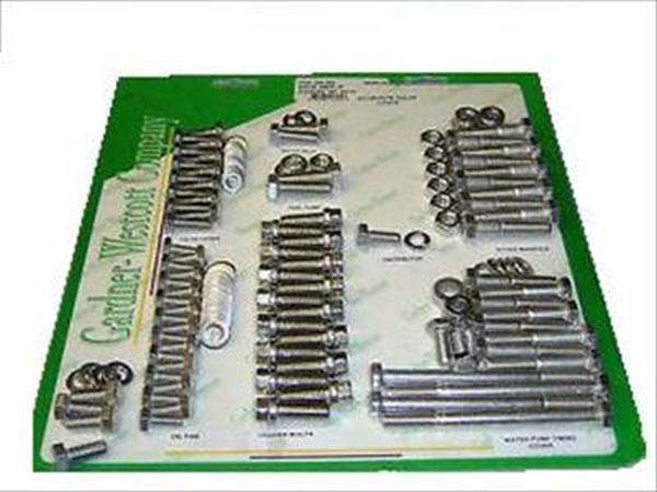 Gardner Westcott GW11-56254-H Ford BB 429-460 V8 Chrome Engine Dress-Up Bolt Kit