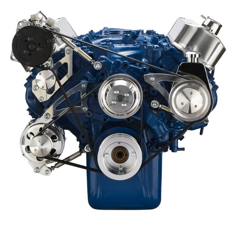 CVF 460-SERPENTINE-AC Ford 460 Serpentine System - AC Alternator & Power Steering