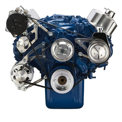 CVF 460-SERPENTINE-AC Ford 460 Serpentine System - AC Alternator & Power Steering