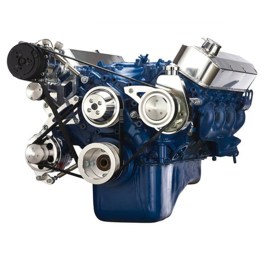 CVF 460-SERPENTINE-AC Ford 460 Serpentine System - AC Alternator & Power Steering