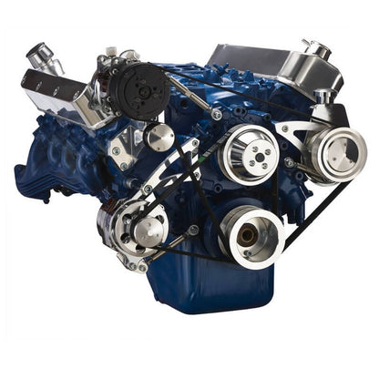CVF 460-SERPENTINE-AC Ford 460 Serpentine System - AC Alternator & Power Steering
