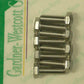 Gardner Westcott GW56466HS Stainless Steel Valve Cover Bolts Chev SB 1/4" x 20mm