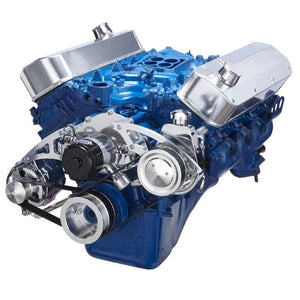 CVF 460-SERPENTINE-PS-EWP Ford 460 Serpentine System - Power Steering & Alternator - Electric Water Pump