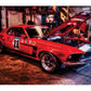Engine Master Australia GXP-KV-85 Boss 302 Mustang Steel Sign 17" X 11"