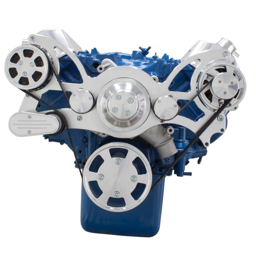 CVF 460-WRAPTOR-ACO Serpentine System for 429 & 460 - AC & Alternator - All Inclusive
