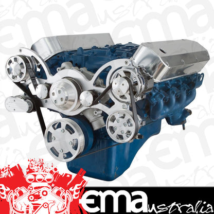 CVF 460-WRAPTOR-PS Serpentine System for 429 & 460 - Power Steering & Alternator - All Inclusive