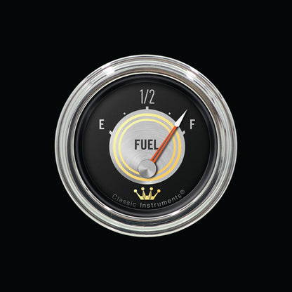 Classic Instruments HH09SLC Hollywood Hot Rod - Fuel Gauge 240-33 OHM 2-1/8"
