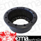 HiPer HI-1040-SBL-F Front 4" Carbon Wheel Half w/ Beadlock Including Black Locking Ring And Hardware.
