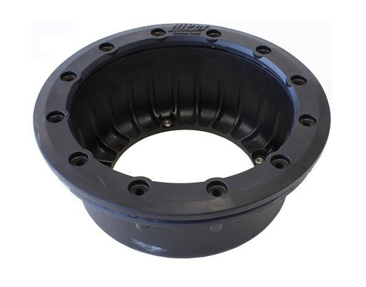 HiPer HI-1040-SBL-R Rear 4" Carbon Wheel Half w/ Beadlock Including Black Lockring And Hardware.