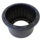 HiPer HI-1070-SBL Rear 7" Carbon Wheel Half w/ Beadlock Including Black Locking Ring No Mud Cover.