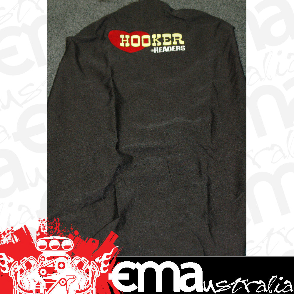 Hooker | HK-THROW | Love Headers Black Universal Seat Cover w/ Logo