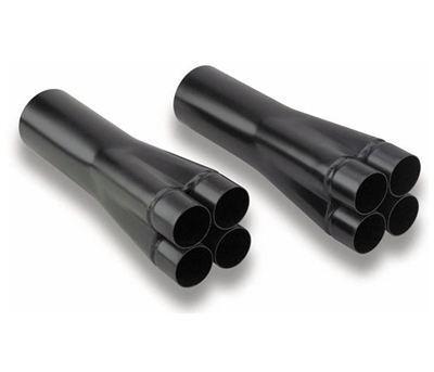 Hooker HK11762HKR Header Collectors Steel Slip-On 2 1/8 In. Primary Tube Diameter 4.00 In. Collector Diameter Pair
