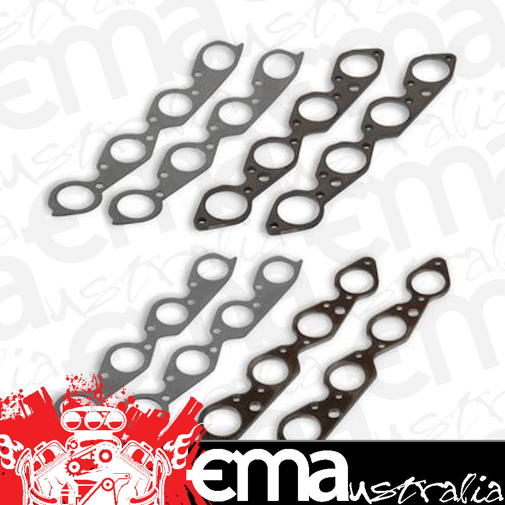 Hooker HK11831HKR Header Flanges Mild Steel 5/16 In. Thick Round 2 3/8 In. Port Chevrolet Big Block Kit