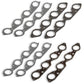 Hooker HK11831HKR Header Flanges Mild Steel 5/16 In. Thick Round 2 3/8 In. Port Chevrolet Big Block Kit