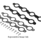 Hooker HK11833HKR Exhaust Flange Kit suit Chev Small Bock 18ø÷ Round Port 2-1/8"