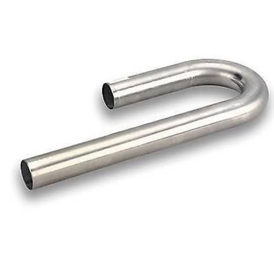 Hooker HK12596HKR 180ø Mandrel J-Bend 2.375" Dia Mild Steel Exh Tube 18 Gauge
