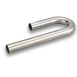 Hooker HK12596HKR 180ø Mandrel J-Bend 2.375" Dia Mild Steel Exh Tube 18 Gauge