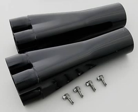 Hooker HK14760HKR 4 Into 1 Slip-On Header Pipe Collectors 2-1/8" Prim 3.5" Collect 14760Hkr