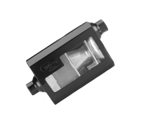 Hooker HK21501 Aero Chamber Muffler 2-1/4" w/ Offset And Centre Outlet