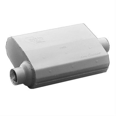 Hooker HK21502HKR Muffler Aero Chamber 2 1/2 In. Inlet/2 1/2 In. Outlet Steel Aluminized (each)