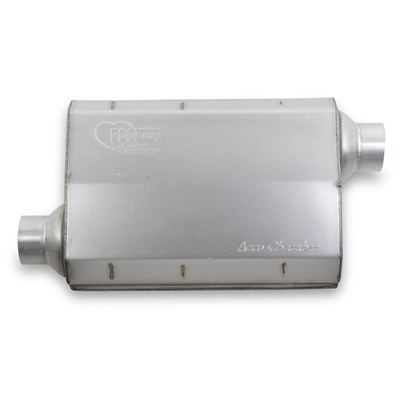 Hooker HK21504HKR Muffler Aero Chamber 2 1/2 In. Inlet/2 1/2 In. Outlet Steel Aluminized (each)