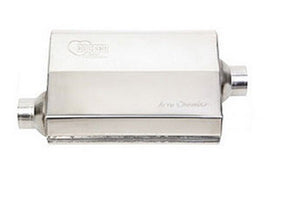 Hooker HK21505-2 Aero Chamber Muffler 3" w/ Offset Inlet And Centre Outlet