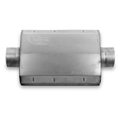Hooker HK21507HKR Muffler Aero Chamber 3 1/2 In. Inlet/3 1/2 In. Outlet Steel Aluminized (each)