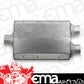 Hooker HK21508 Aero Chamber Muffler Single 2.5" Centre In/Dual 2.5" Out