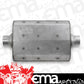 Hooker HK21516 Aero Chamber Muffler 2-1/2" w/ Center Inlet & Outlet