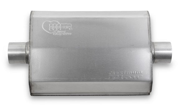 Hooker HK21614 Maximum Flow Muffler 2-1/2" Center Inlet & Outlet