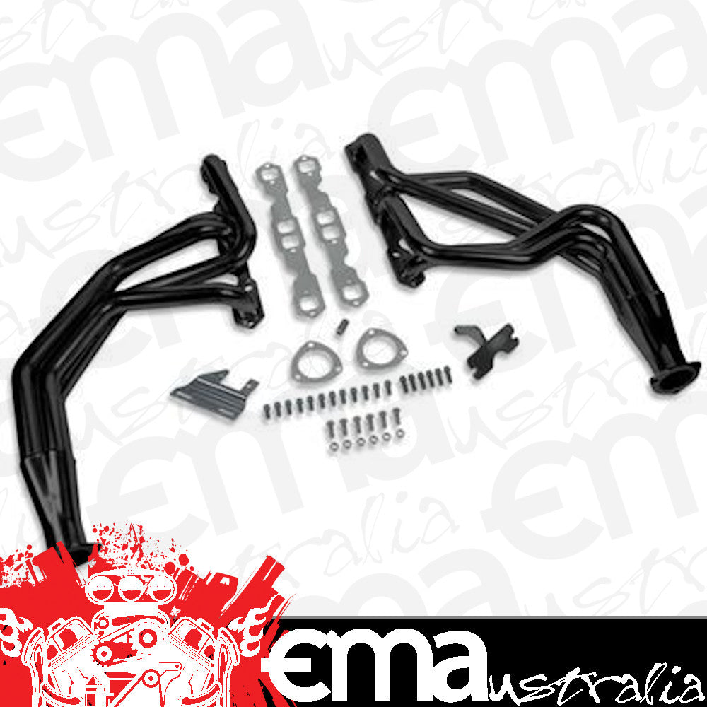 Hooker HK2452-3HKR Headers Competition Full-Length Steel Black Ceramic Coated Chevrolet Gmc Small Block Pair