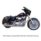 Hooker HK27404-1HKR Exhaust Pipes Troublemaker Chrome For Harley 04-06 Sportster Straight Cut