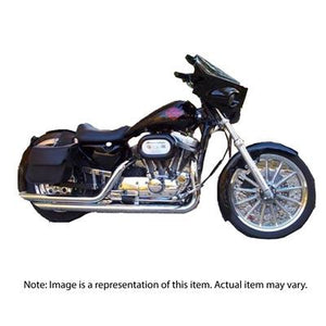 Hooker HK27404-1HKR Exhaust Pipes Troublemaker Chrome For Harley 04-06 Sportster Straight Cut