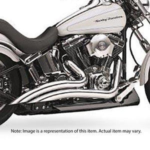 Hooker HK27404-3HKR Exhaust Pipes Troublemaker Chrome For Harley 04-06 Sportster Slash Cut