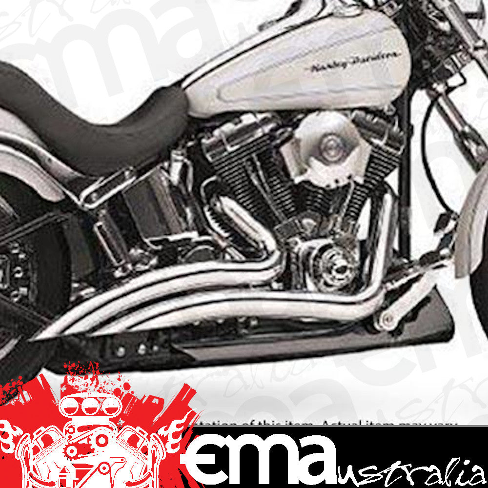 Hooker HK27404-3HKR Exhaust Pipes Troublemaker Chrome For Harley 04-06 Sportster Slash Cut