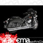 Hooker HK27941-3HKR Exhaust Pipes Rebel Chrome For Harley 84-07 Softail Mid Staggered Slash Cut