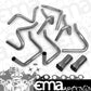 Hooker HK2956HKR Headers Super Competition Weld-Up 2.0 In. Steel Natural Chevrolet Small Block Kit