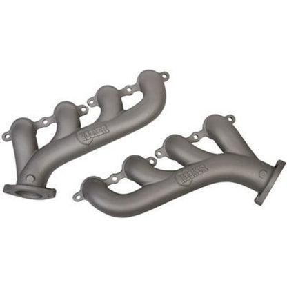 Hooker HK8501-5HKR Exhaust Manifolds High Silicon Ductile Iron Gray Ceramic Coated Chevrolet Ls Series Engines Pair