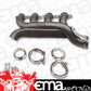 Hooker HK8512HKR Ls Turbo Exhaust Manifold ¶?? Passengerƒ??S Side ¶?? Natural w/ Clamps